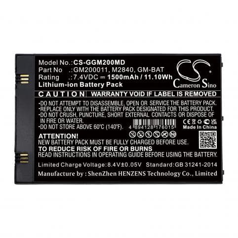Batterie pour GE GM200011