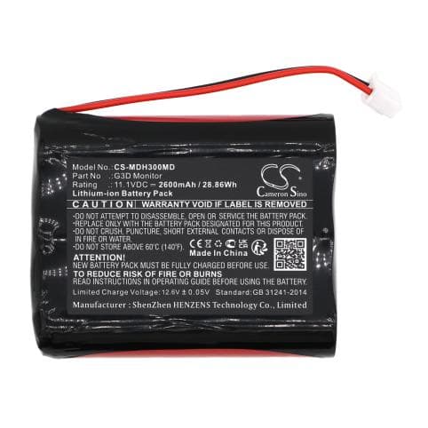 Batterie pour Meditech G3D Monitor