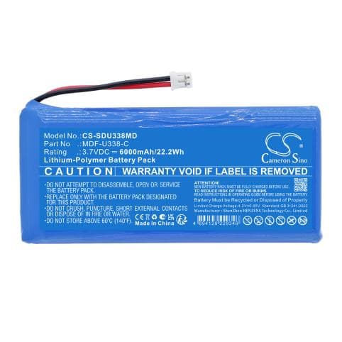 Batterie pour Sanyo MDF-U338-C