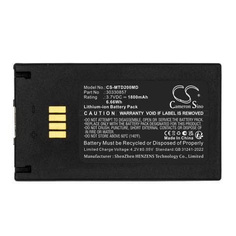 Batterie pour Mettler Toledo 30330857