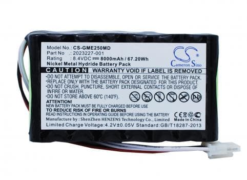 Batterie pour Hellige 2023227-001