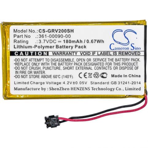 Batterie pour Garmin 361-00090-00