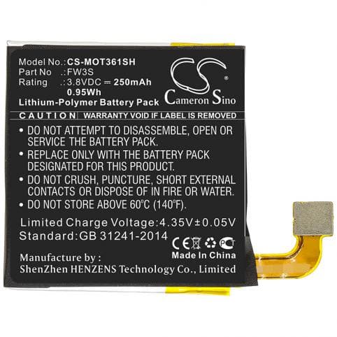 Batterie pour Motorola FW3S