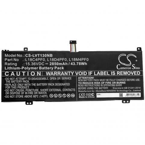 Batterie pour Lenovo L18C4PF0