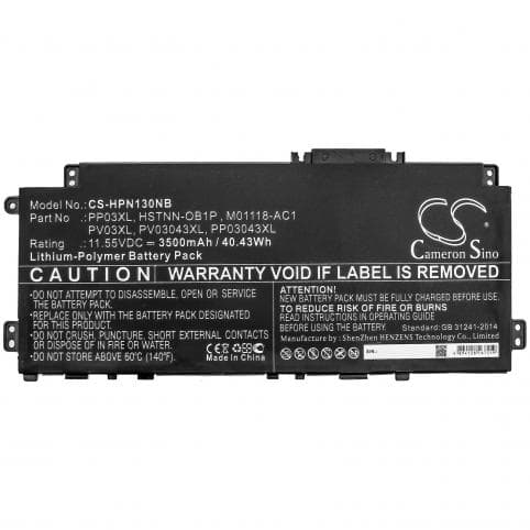 Batterie pour HP PP03XL