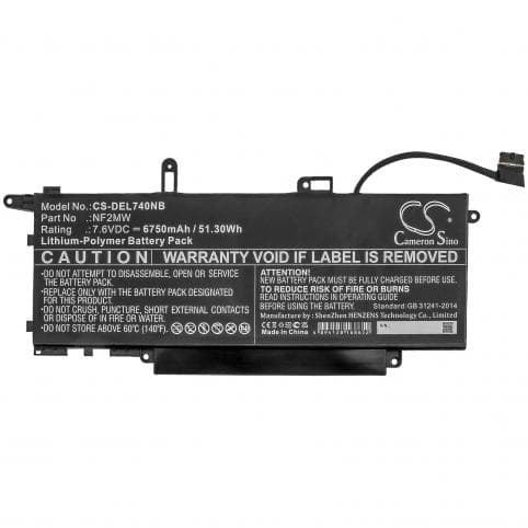 Batterie pour Dell NF2MW