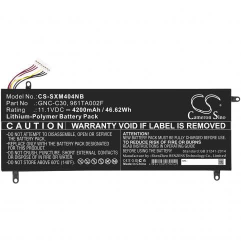 Batterie pour Schenker 961TA002F