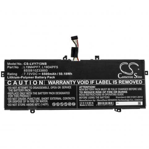 Batterie pour Lenovo L19D4PF5