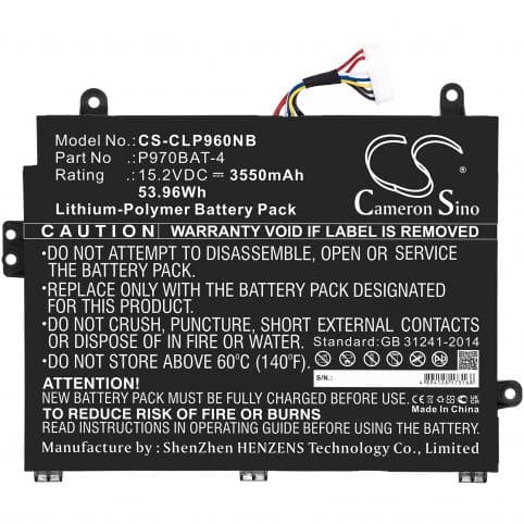 Batterie pour Mifcom P970BAT-4