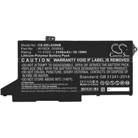 Batterie pour Dell WY9DX