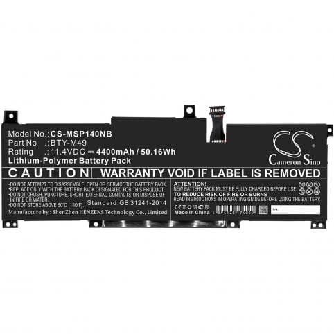 Batterie pour MSI BTY-M49