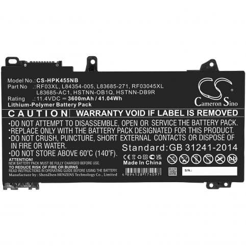 Batterie pour HP RF03XL
