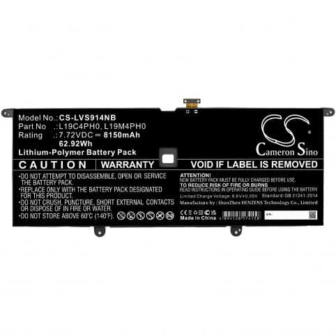 Batterie pour Lenovo L19C4PH0