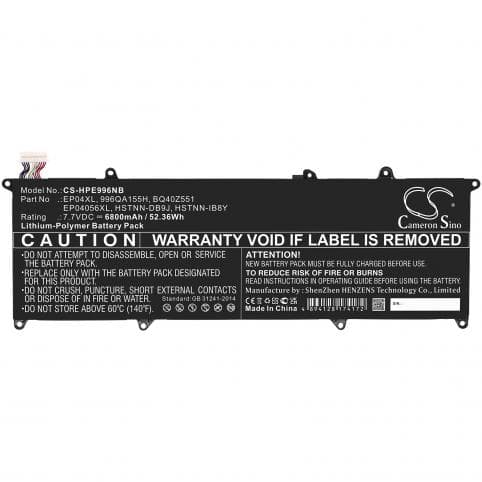 Batterie pour HP EP04XL