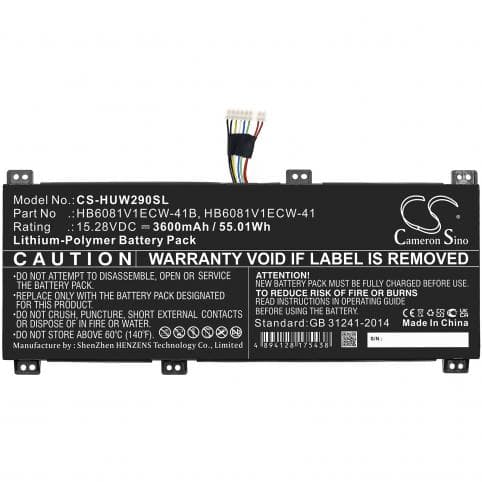 Batterie pour Huawei HB6081V1ECW-41B