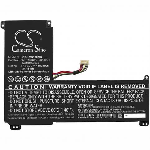 Batterie pour Lenovo 0813004