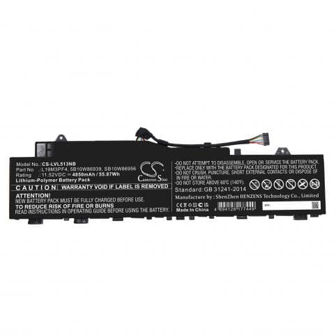 Batterie pour Lenovo L19M3PF4