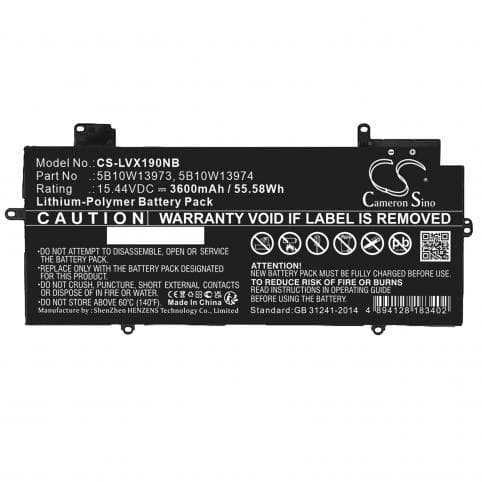 Batterie pour Lenovo 5B10W13973