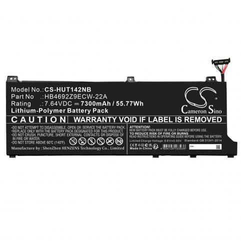 Batterie pour Huawei HB4692Z9ECW-22A