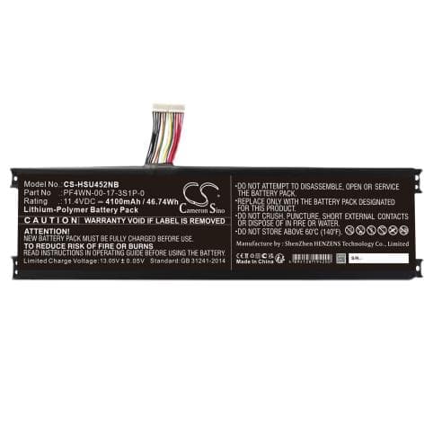 Batterie pour Maibenben PF4WN-00-17-3S1P-0