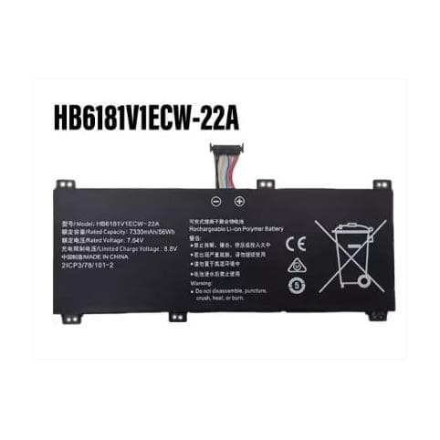 Batterie pour Huawei HB6181V1ECW-22A