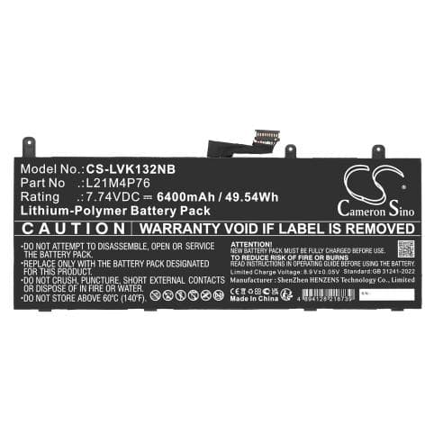 Batterie pour Lenovo 5B10W51878