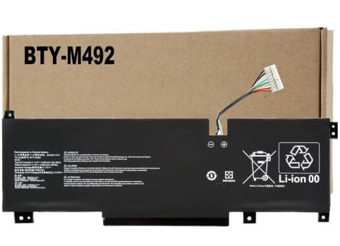 Batterie pour MSI BTY-M492 connecteur blanc
