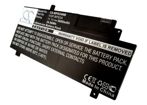 Batterie pour Sony VGP-BPS34