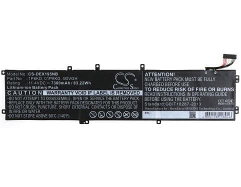 Batterie pour Dell xps 15 9560