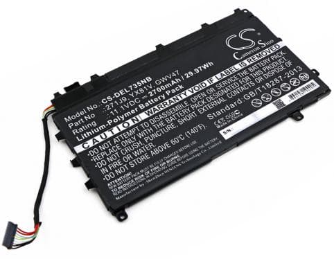 Batterie pour Dell 0GWV47