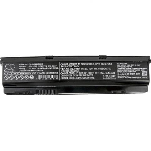 Batterie pour Alienware 0D951T