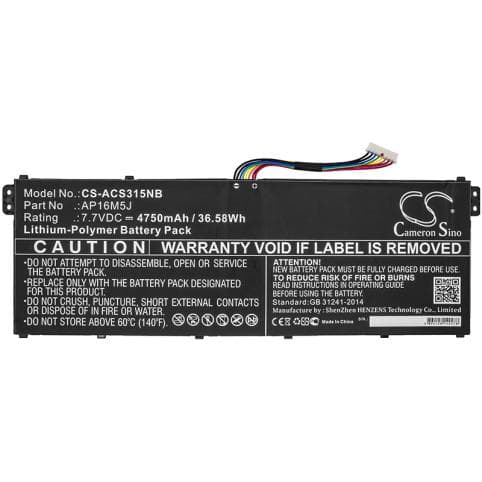Batterie pour Acer 2icp4/80/104