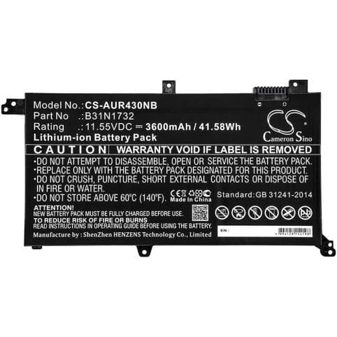Batterie pour Asus B31BmEH
