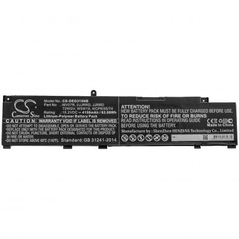Batterie pour Dell 0JJRRD