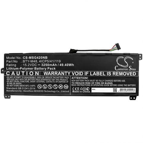 Batterie pour MSI 4ICP5/41/119
