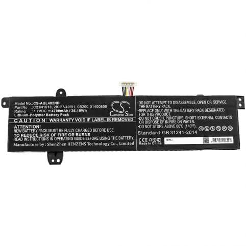 Batterie pour Asus 0B200-01400600