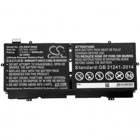 Batterie pour Dell 52TWH