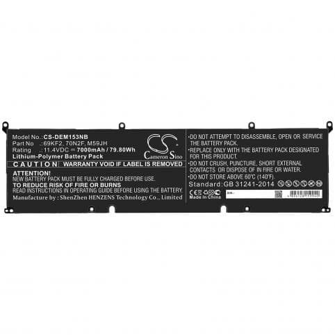Batterie pour Alienware 69KF2