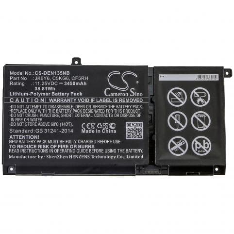 Batterie pour Dell vostro 5502