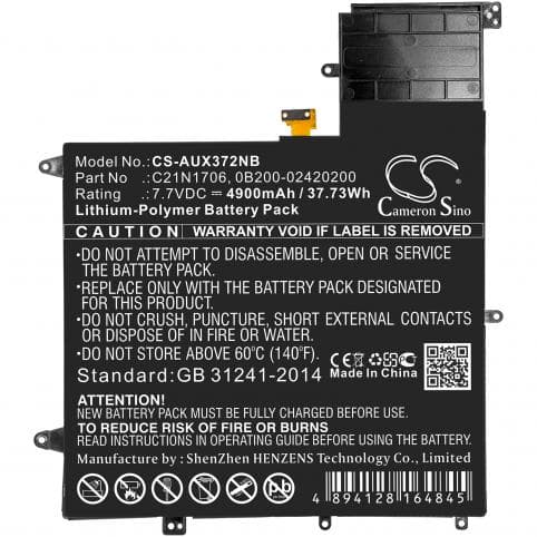 Batterie pour Asus 0B200-02420200