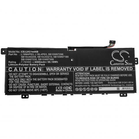 Batterie pour Lenovo 5B10U40209