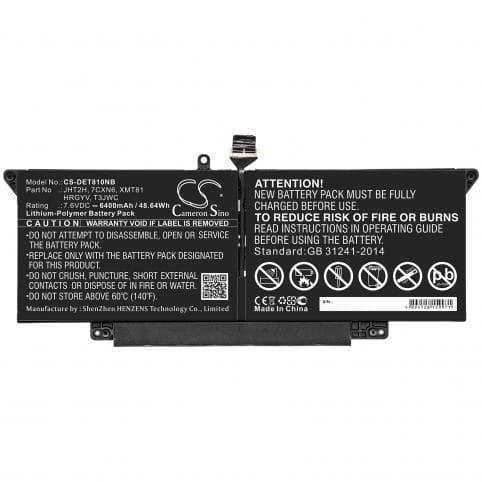 Batterie pour Dell 7CXN6