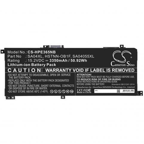 Batterie pour HP HSTNN-OB1F