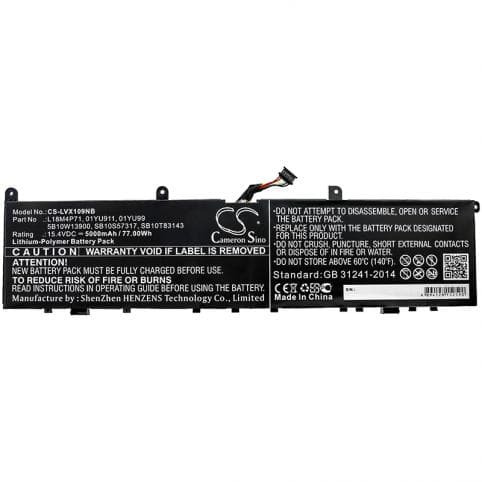 Batterie pour Lenovo 01YU911