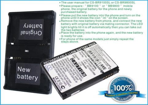 Batterie pour Blackberry RIM F-M1