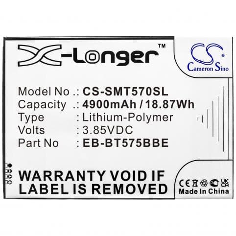 Batterie pour Samsung EB-BT575BBE