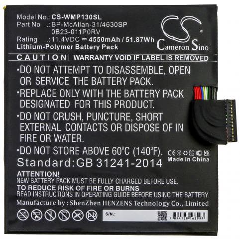 Batterie pour Wacom 0B23-011P0RV