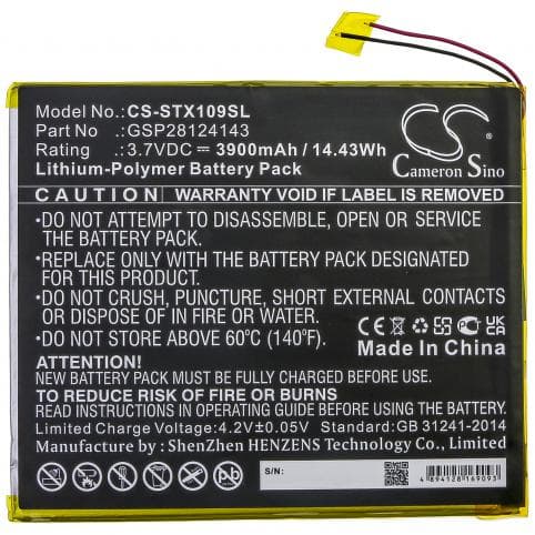 Batterie pour Smartab GSP28124143