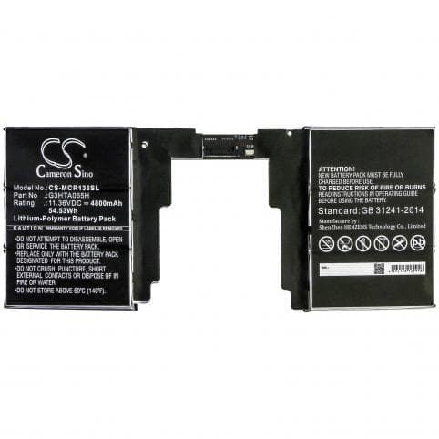 Batterie pour Microsoft G3HTA064H