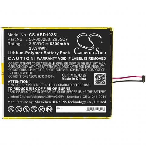 Batterie pour Amazon 58-000280